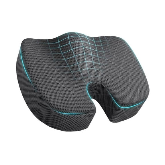Ergonomic Seat Cushion for Long Sitting U Shaped Coccyx Support Pad for Office Chair Car Wheelchair