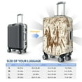 thumbnail image 6 of Haiem Western Desert Cowboys1 Luggage Cover,Durable, Washable Suitcase Protector With Anti-Scratch Technology - Keep Your Luggage Looking New Medium, 6 of 9