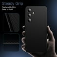 thumbnail image 5 of JETech Grip Case for Samsung Galaxy S24, Soft TPU Slim Fit Protective Phone Cover with Camera Lens Full Protection, Shockproof (Black), 5 of 6