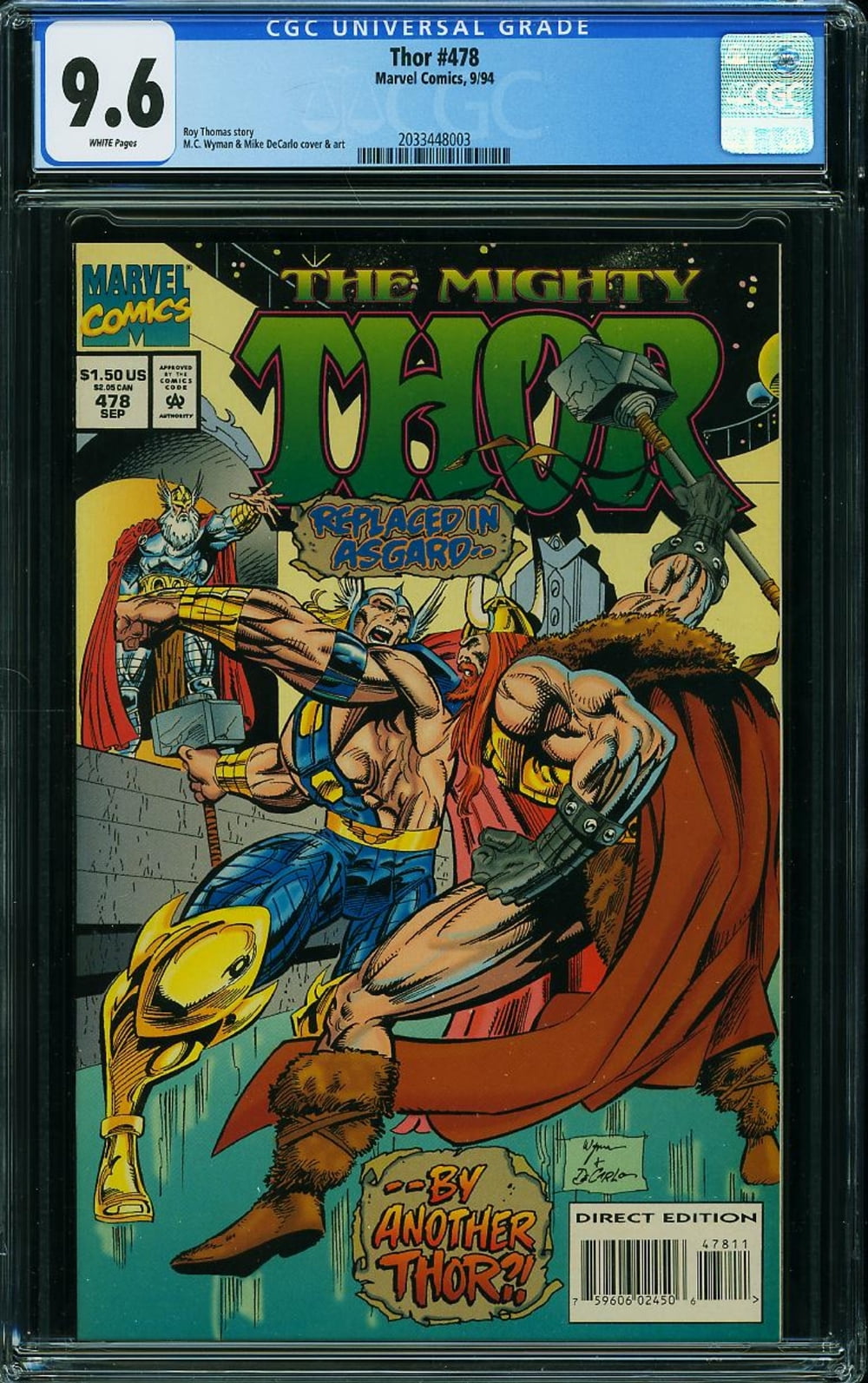 Cover of Thor #478