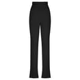 thumbnail image 6 of Levmjia Women Yoga Pants Casual Solid Color Comfortable Flared Pants Sports Fitness Running Trousers Breathable Leggings Daily Wear Summer, 6 of 8