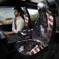 thumbnail image 2 of Xoenoiee Horse American Flag Print 5 Pack Car Seat Covers Set, Universal Faux Leather Car Accessories with Seat Covers, Armrest Cover, Shoulder Pad for Men and Women, 2 of 7