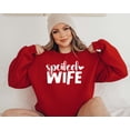 thumbnail image 4 of Spoiled Wife Sweatshirt, Wifey Sweatshirt, Honeymoon Sweatshirt, Bride, Funny Anniversary, Funny Wife T-shirt, Bride to Be, Wifey Shirt, 4 of 5