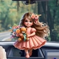 thumbnail image 1 of Adornos navideños, adornos para árbol de Navidad, regalos de Navidad, adornos de acrílico para espejo retrovisor interior de coche, adornos decorativos para el hogar, adornos navideños, colgante de án, 1 of 6