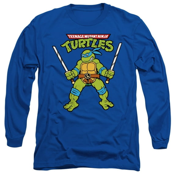 TMNT Teenage Mutant Ninja Turtles Unisex Adult Long-Sleeve T Shirt