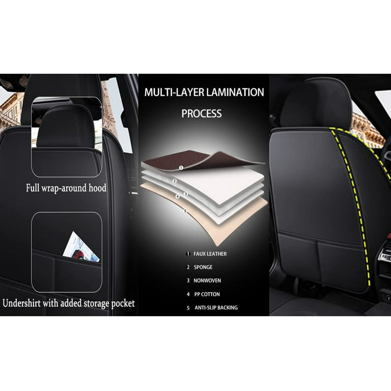 OTOEZ Car Seat Cushion, Multi-Use Memory Foam Lower Lumbar Pillow