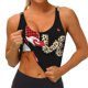 thumbnail image 3 of Fotbe Love Gnomes Sujetador Deportivo Largo sin Aros para Mujer con Almohadillas y Soporte Medio, Transpirable y Absorbente, Camiseta Tipo Chaleco o Tank Top-XX-Large, 3 of 8