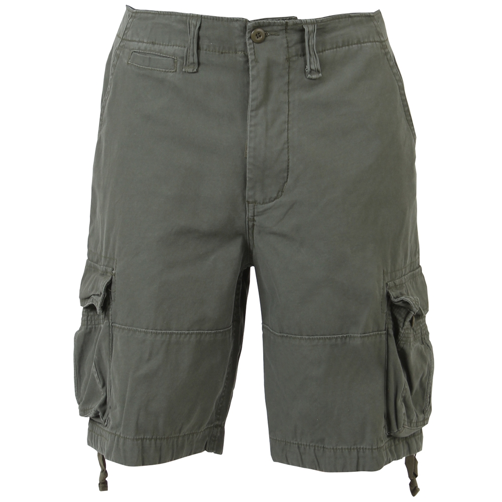 olive drab cargo shorts