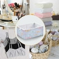 thumbnail image 4 of Foldable Fabric Storage Bin Home Cubes Clothing Organizer Bins Large Collapsible Box Basket for Home Organizer Pastel-colored Bows and Spider Webs, 4 of 7