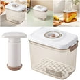 thumbnail image 5 of BLEEUS Vacuum Food Storage Container Fridge Organizer Storage Box Kitchen Daily Supplies (2.7lwith Pump), 5 of 10