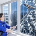 thumbnail image 3 of zhangmingg High Rise Window Cleaning Squeegee with Action Wipe and Scrape Technology and 180 Rotating Head for Effortless Glass, 3 of 5