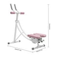 thumbnail image 5 of 330lbs Ab Machine Coaster Abdominal Crunch Trainer for Home Gym Core Abdominal Workout 41.33*15.74*43.3inch, 5 of 16