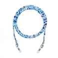 thumbnail image 1 of yeacher Vibrant Beaded Eyewear Strap & Mask Lanyard in Blue, 70cm Length, Multi-Color Options Available, 1 of 6