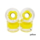 thumbnail image 5 of Soidarity Reemplazo de ruedas de patín de 4 piezas, componente modificado profesional, modificación de rueda de rodillo en línea Universal patinar Amarillo, 5 of 6