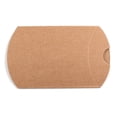 thumbnail image 1 of 50pcs Kraft Paper Pillow Wedding Party Favor Boxes Candy Cake Sweet Bags, 1 of 5