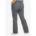thumbnail image 2 of ellos Women's Plus Size Classic Stretch Chino - 14, Slate, 2 of 5