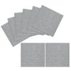 Triluc Place and Stick Tile Mats, Light Gray, 12x12 (8 Pieces)