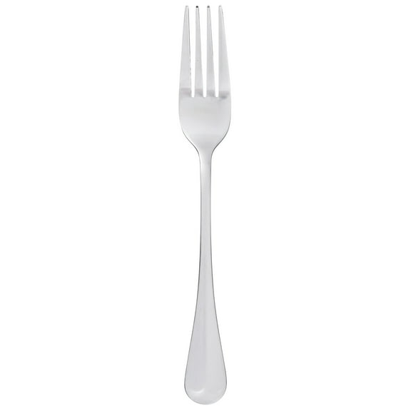 Dinner Fork, Dessert Forks, Stainless Steel Medium Weight Four-Tine Dinner Fork - 7 3/4" (Pack of 300)