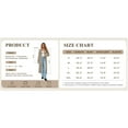 thumbnail image 7 of PUWEI Women's Long Chunky Knit Cardigans V Neck Button Down Sweater Coat Trendy Maxi Sweater Dress, 7 of 7