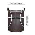 thumbnail image 3 of EQWLJWE Bacs de Rangement, Organisateur de Sacs de Rangement, Panier de Rangement Rond avec Imprimé Sphérique et Panier à Linge Cylindrique pour Usage Domestique, 3 of 6