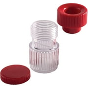 Healthsmart Pill Crusher,3 1/4H,2W,Clear,Red 640-6439-0000