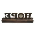 thumbnail image 2 of 1" X 23" X 3" Brown Wood Decor Clock, 2 of 2