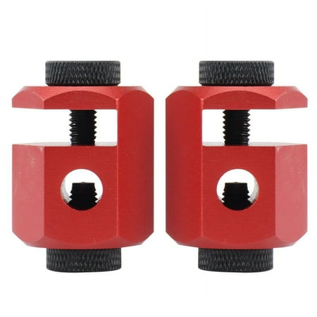 

2Pcs Stair Gauges for Framing - Layout Attachment for Carpentry Squares - Non- Extra Framing Jigs-Red