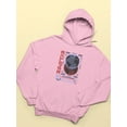thumbnail image 3 of Eclipse Planet Techno Style Hoodie Women -Image by Shutterstock, Female XX-Large, 3 of 4