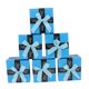 thumbnail image 5 of Caja de de joyería de Bowknot de cartón de papel de 6 piezas, caja de almacenamiento de pendientes de de reloj Azul claro Fernando Almacenamiento de joyas con almohadas, 5 of 8
