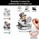 thumbnail image 4 of Adorno Navideño Acrílico de 7.8 Pulgadas para Escritorio | Forma de Árbol 2D con Soporte y Base | Decoración Navideña Duradera para El Hogar, La Oficina y La Temporada, 4 of 5