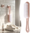 thumbnail image 2 of Soft Bristle Scrub Cleaning Brush,Portable Stain Remover Brushes For Home & Travel,Household Laundry Brush for Clothes Sneaker,Multi-use Cleaning Brushes For Sofa Furniture Bathroom(6.7x1.4")(Pink), 2 of 4