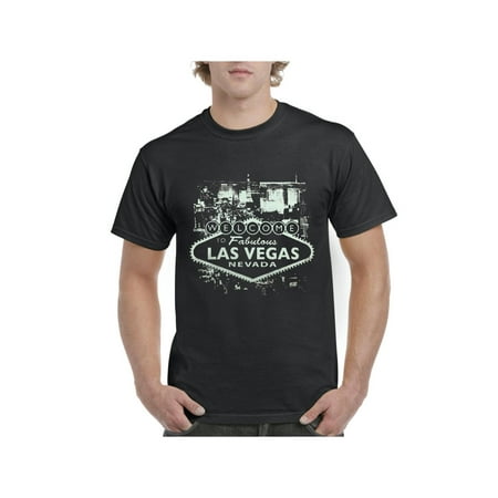 Welcome to Las Vegas Nevada Men's Short Sleeve