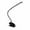Black, variant on PRETXORVE Clip Reading, USB Desk Lamp, 3 Color Modes, Eye Protection, Book Clip, 360° Flexible Gooseneck Clip