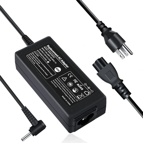 SURJDE 40W Samsung Laptop Charger AC Adapter for Chromebook 3 XE500C13 K04US XE501C13 Chromebook 2 XE303C12 A01US XE500C12 Part Number PA-1250-98 BA44-00322A ATIV Book TAB 5 XE500T1C-HA1US P