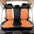 thumbnail image 5 of EKR Custom Fit Forester Car Seat Covers for Subaru Forester 2014 2015 2016 2017 2018-Full Set Leather Auto Seat Covers(Tan), 5 of 6