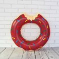 thumbnail image 5 of Anillo de natación BRILLAR inflable de PVC donut Rojo Verde, 5 of 5