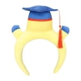 thumbnail image 2 of Diadema con forma de birrete de graduación, accesorios para fotos, ligero, diadema cómoda con forma de birrete de graduación, regalo de, 2 of 8