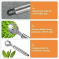 thumbnail image 5 of 3 Pack Cactus Peeler Spoon,2025 Stainless Steel Cuchara Pelador de Nopales,Multi-Function Cactus Peeling Knife Tool,Sliced Chinese Noodle Cutter for Cooking Kitchen Gadgets, 5 of 6