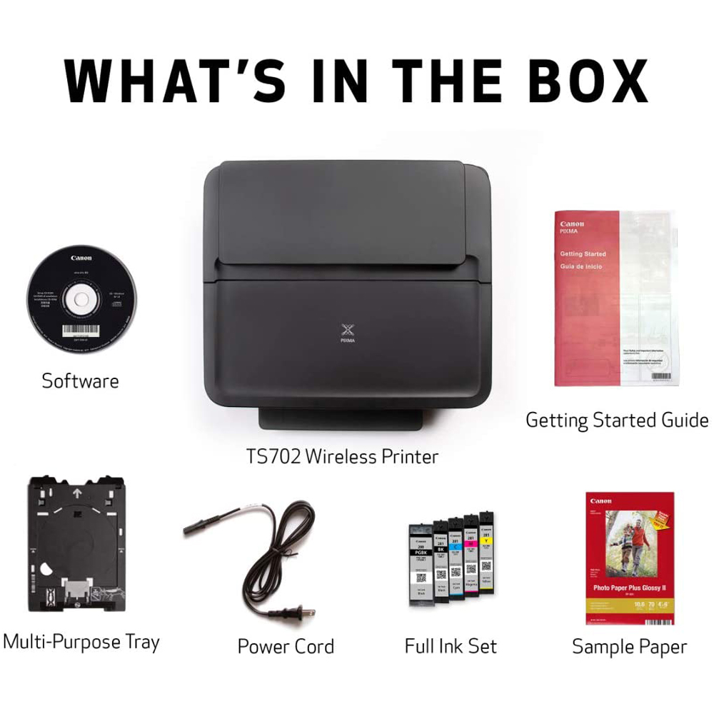 Canon PIXMA TS702a Wireless All-in-One Printer photo 6