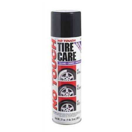 No Touch Tire Care Satin Finish Shines All Tire Cleaner/Protector Spray Form 21 oz.