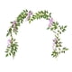 thumbnail image 1 of Guirnalda de flores artificiales de vid, guirnalda de flores de seda, guirnalda de hojas verdes colgantes Violeta, 1 of 9
