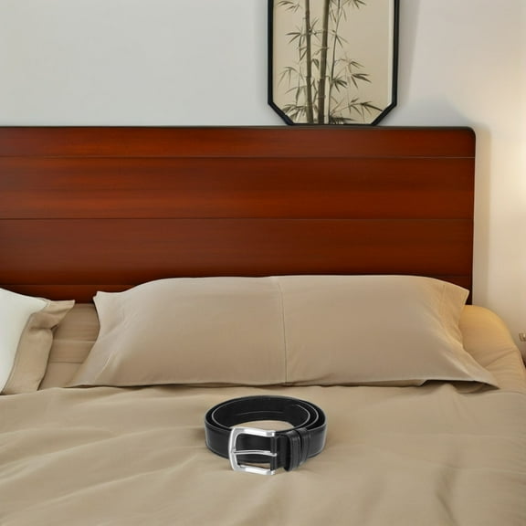 MIPCASE Anti Theft Wallet Belt Zipper Wallet Belt Pu Black For Men 1Set Travel Use