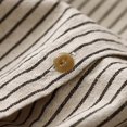 thumbnail image 6 of DAFPZW Women's Striped Button Down Shirts Long Sleeve Casual Oversized Shirt Tops for Work Travel with Pocket, 6 of 9