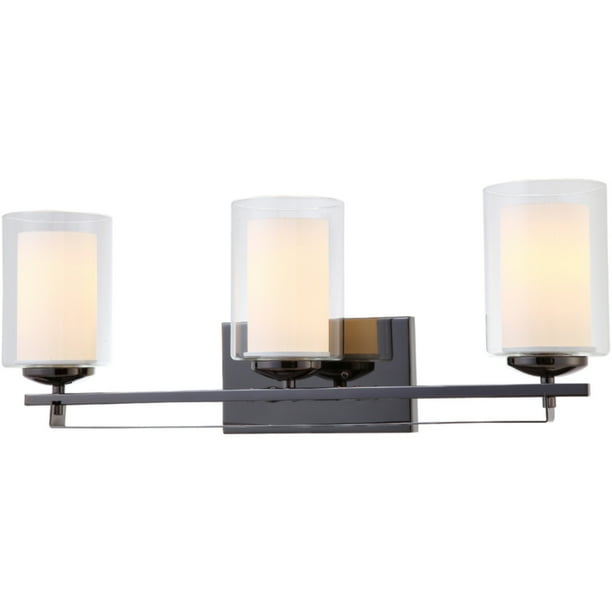 Hardware House El Dorado 3Light Wall Fixture Finish Ebony Glaze
