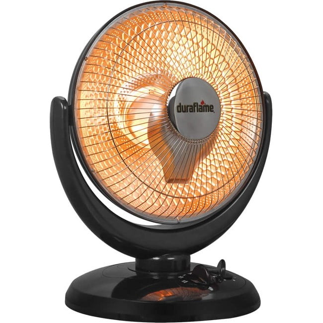 Duraflame Parabolic Oscillating Radiant Space Heater