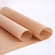 thumbnail image 2 of Hojas de tela de fibra de vidrio de 3 piezas Almohadillas para hornear Almohadillas para parrillas antiadherentes resistentes a altas temperaturas (marrón, 140 g / m²), 2 of 7