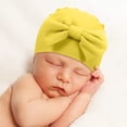 thumbnail image 4 of ChildrenDouble bow hat fashion round cap comfortable cap fashion, 4 of 5