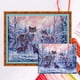 thumbnail image 1 of (4) Hilo algodón ecológico 14CT Tela blanca 2 hilos 40*50CM Animal 14 kit serie en punto cruz (VS-0037), 1 of 10