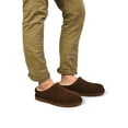thumbnail image 4 of George Men's Suede Clog Slippers, 4 of 6