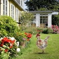 thumbnail image 5 of Garden Wooden Rooster Decoration Courtyard Rooster Decoration&Courtyard Decoration Home Decor Suitable for Festival Gifts Happy Day!, 5 of 6